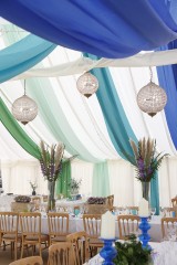 Draping used behind top table