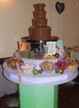  chocolate Fountain with LED stand
