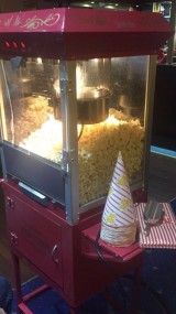 Popcorn machine for hire 