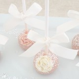 blush rose cakepops