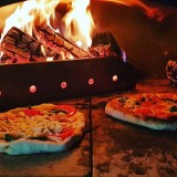 Stone wood fire pizza