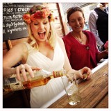 Mobile bar for your wedding guests