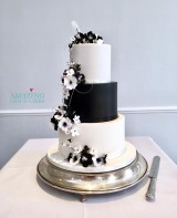 Monochrome Wedding Cake