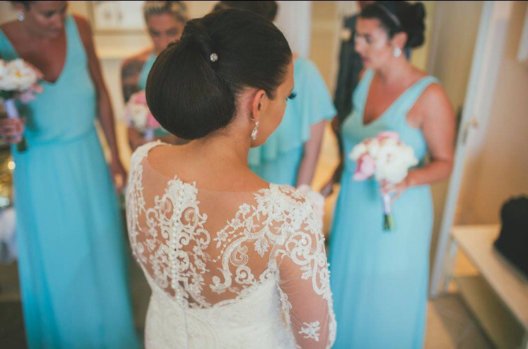 Catherine Blades - Bespoke Lace Back Wedding Dress
